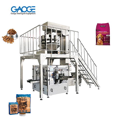 Pet Food Pouch Packaging Machine